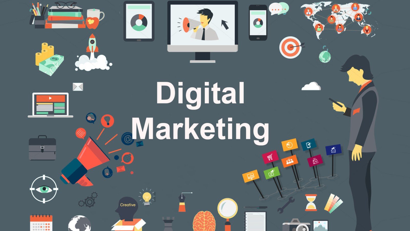 How do you develop a digital marketing strategy from scratch?